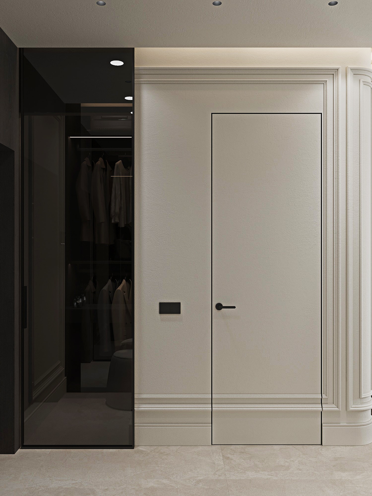 Двері й межа гардеробної — Кришталеві джерела 71